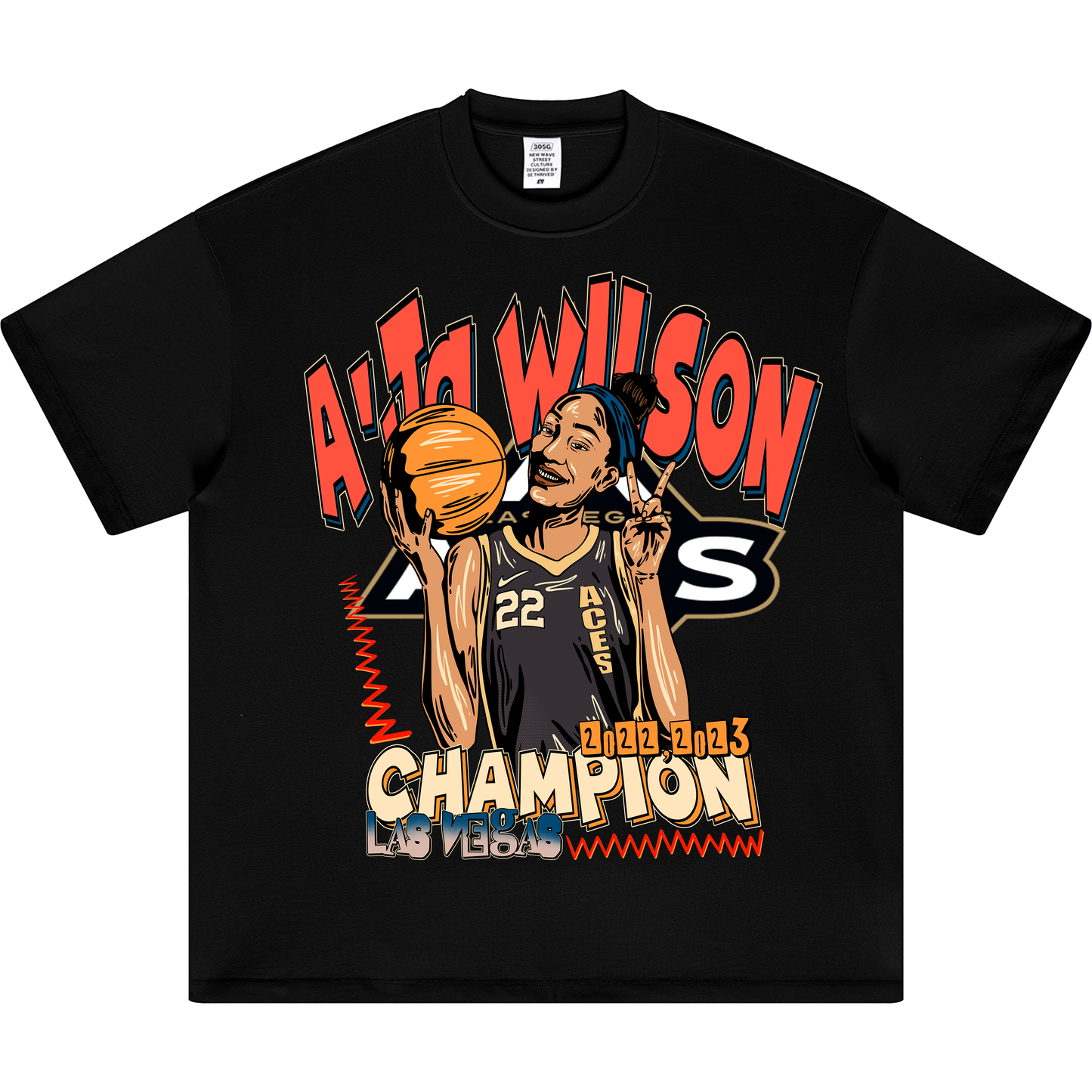 A'ja Wilson Champion Tee